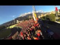 La fanaticada del Caracas Fútbol Club cuenta con un acróbata en sus filas