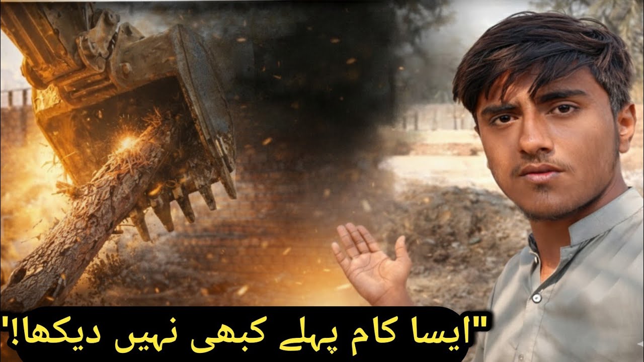 🚨 ایکسیویٹر پھنس گیا… پھر جو ہوا وہ کسی نے نہیں سوچا! 😱🌴