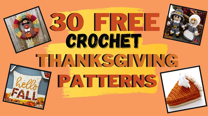Free Thanksgiving & Fall Themed Crochet Pattern Ideas