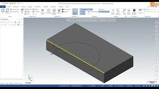 Mastercam Day-107 Swept 2D Milling OperationDifferent Type