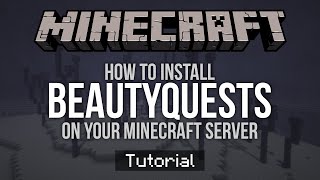How To Add QUESTS To Your Minecraft Server (BeautyQuests Tutorial)