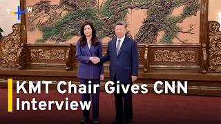 KMT Chair Cheng Li-wun Speaks to CNN on Taiwan's Defense｜TaiwanPlus News