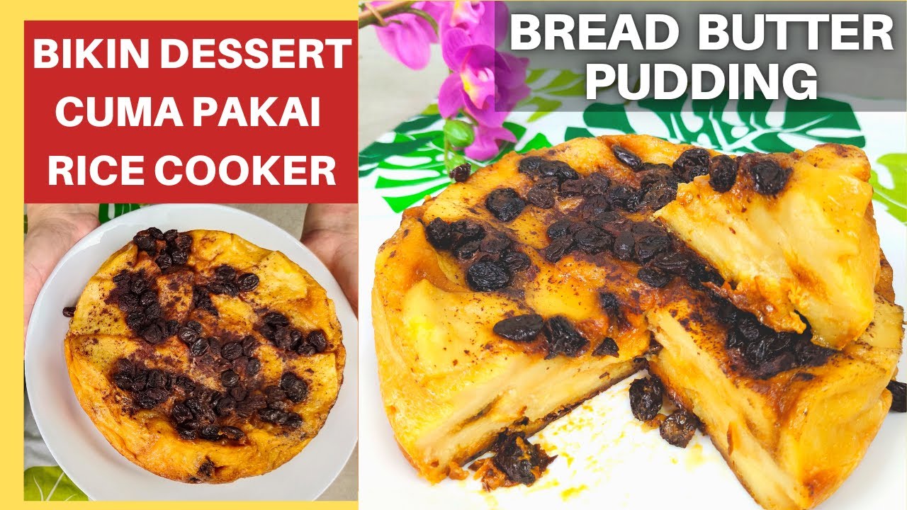 Bread Butter Pudding Rice Cooker Low Carbo Ecohome Youtube Bread Butter Pudding Rice Cooker Low Carbo Ecohome Youtube