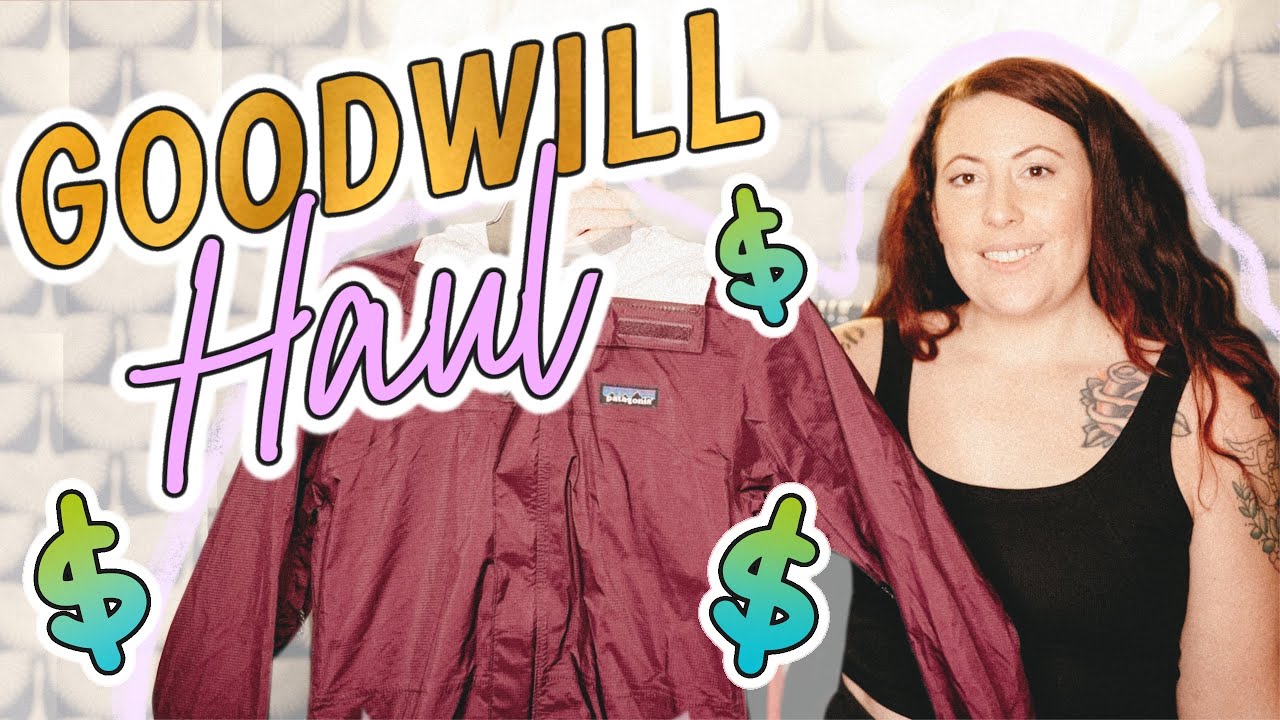 Goodwill Haul to Resell For Profit on Poshmark!