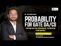 Probability for GATE DA/CS: L33 | Problems on Binomial Random Variables | Sachin Mittal | Ex Amazon