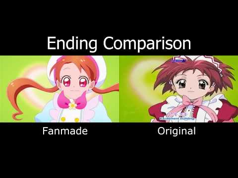 KiraKira☆Pretty Cure A La Mode vs. Tokyo Mew Mew - Ending Comparison