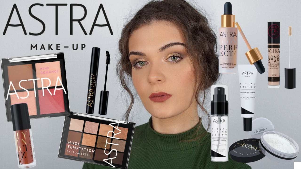 Mi Trucco Usando Solo Prodotti Astra Make-up 😱, Swatch e Opinioni