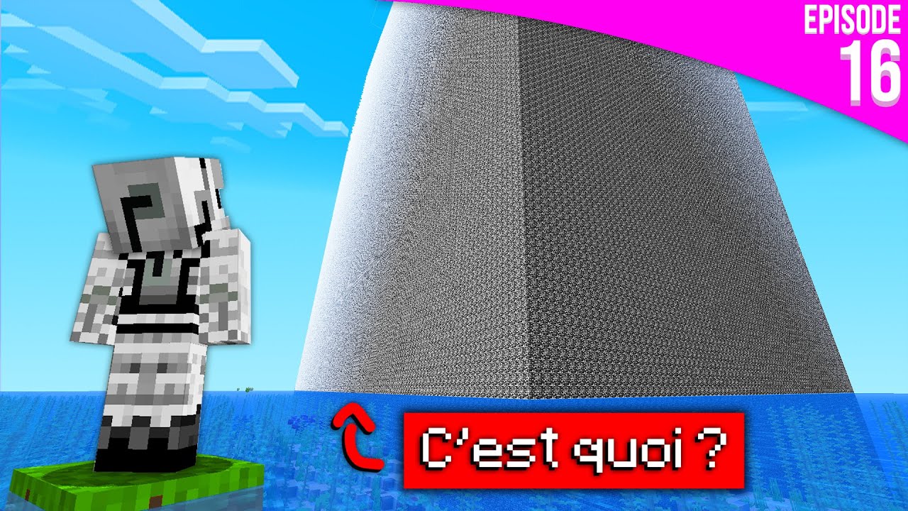 J'ai trouvé un Cube en Bedrock géant au milieu du serveur | EarthNG S4