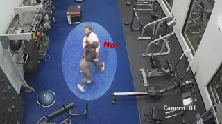 Woman Fights off Guy trying to Rape her in Empty Gym at Night