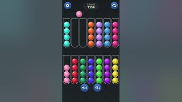 Ball Sort by Infinite Joy: Levels 1114, 1115