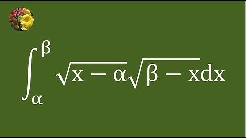 Another method to solve the definite integral using algebraic manipulation