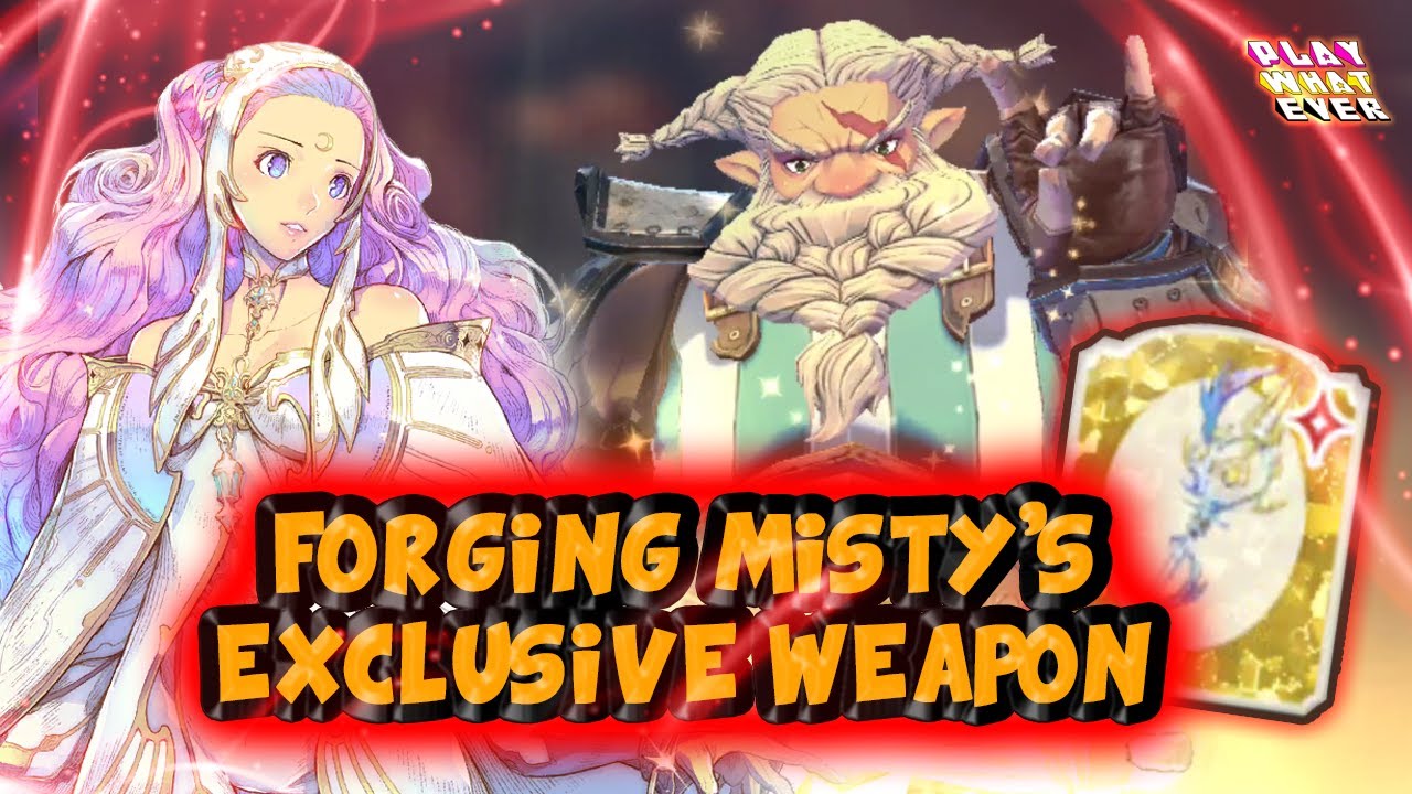 ✨Crafting Mythic Misty Exclusive Weapon on Exos Heroes✨