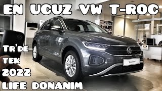 2022 Makyajlı En Ucuz VW T-ROC Life  | Fiyatı Ne Kadar ? Neler Değişti ?