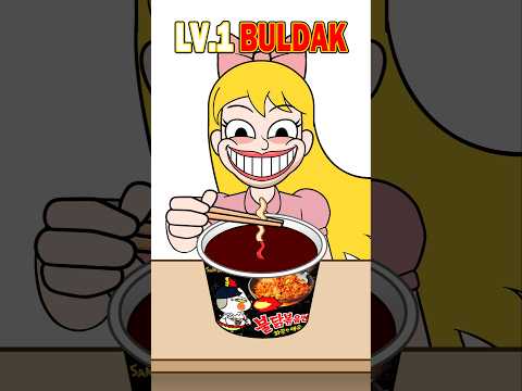 Buldak Level1 vs Level1000