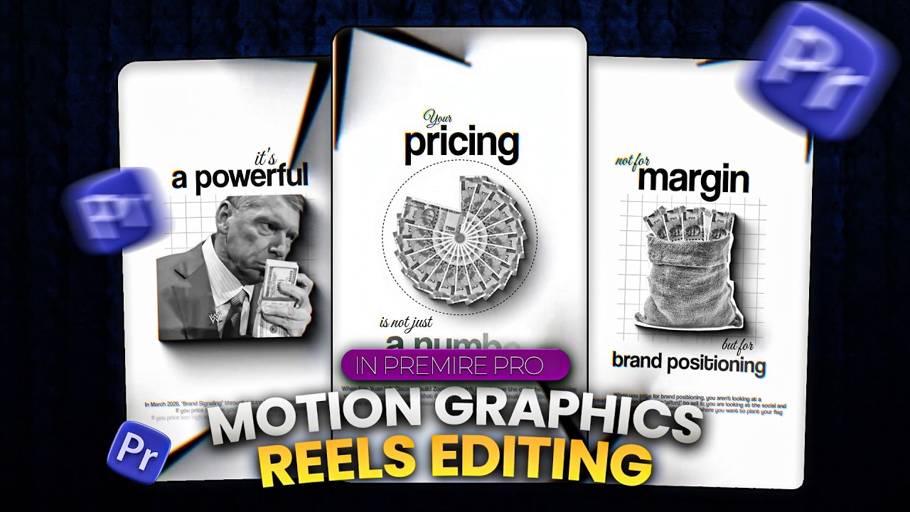 Editing Motion Graphics Reels in Premiere Pro – Easy & Creative Reels ...