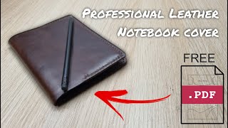 How To Make A Professional Leather Notebook cover