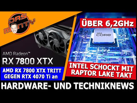 Intel schockt mit über 6,2GHz | AMD RX 7800 XTX vs. RTX 4070 Ti? | Starke CPUs oft unnötig | News