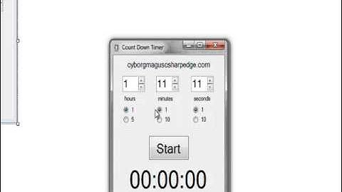 C# Edge 109 -  C# CDT1 - NumericUpDown and RadioButtons