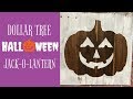 EASY DOLLAR TREE HALLOWEEN DIY | JACK-O-LANTERN 🎃