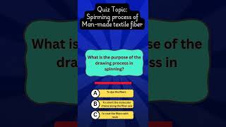 What is the purpose of the drawing process in spinning #abdullahnuruddin #textileengineering