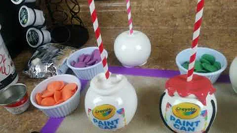 PAINT CAN CANDY APPLES pt 1