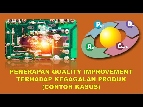 PENERAPAN QUALITY IMPROVEMENT TERHADAP KEGAGALAN PRODUK -CONTOH KASUS (DETAIL)