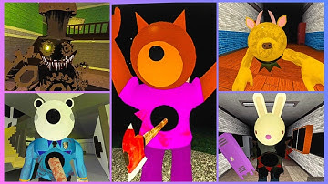 Piggy: Breakout By cams3646 All Jumpscares.