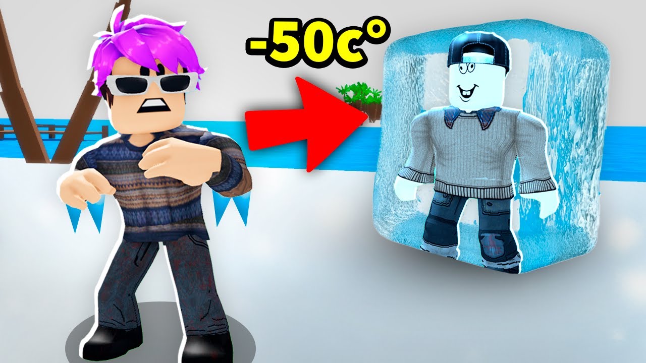 Eu SOBREVIVI ao CONGELAMENTO no Brookhaven!