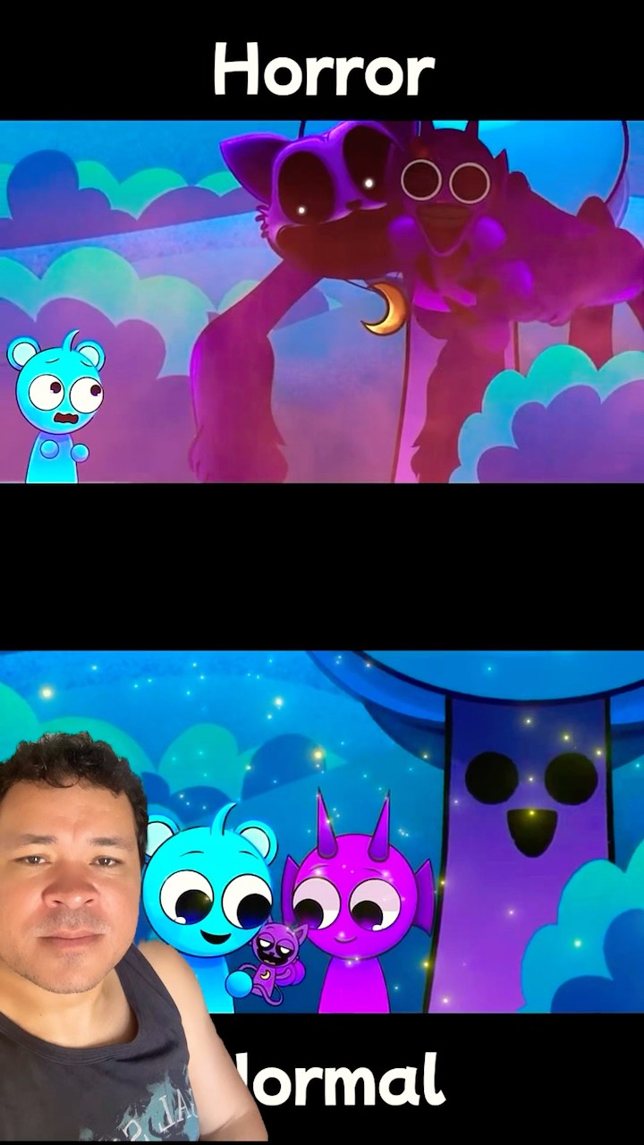 QUAL VERSÃO VOCÊ PREFERE? #mayumigames #sprunki #catnap #youtubeshorts #shortsvideo