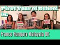 Country Variations: First Year of School in France, Hungary, Malaysia and UK
