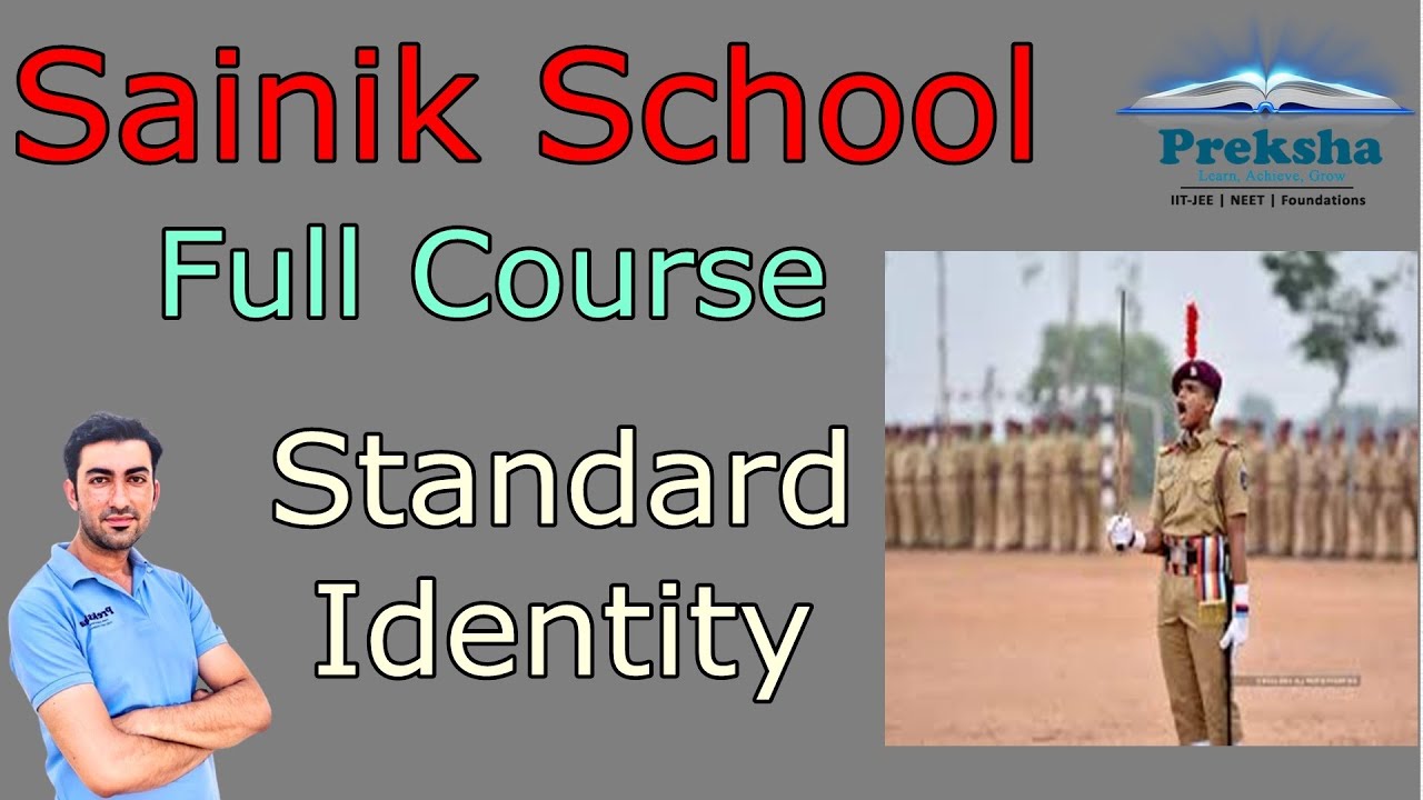 Sainik School Preparation   Standard Identity in Hindi