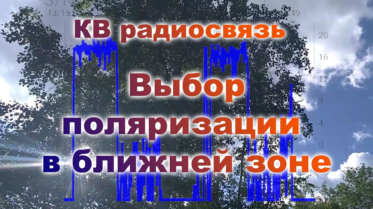 КВ радиосвязь, выбор поляризации в ближней зоне - YouTube