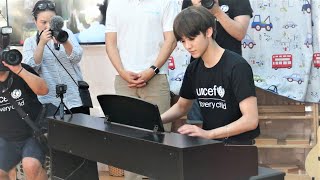 181029 NCT Jaemin playing piano in Vietnam // River flows in you
