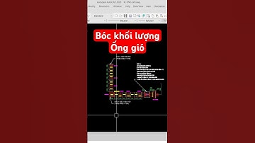 Lisp bóc khối lượng ống gió rất nhanh trong Cad