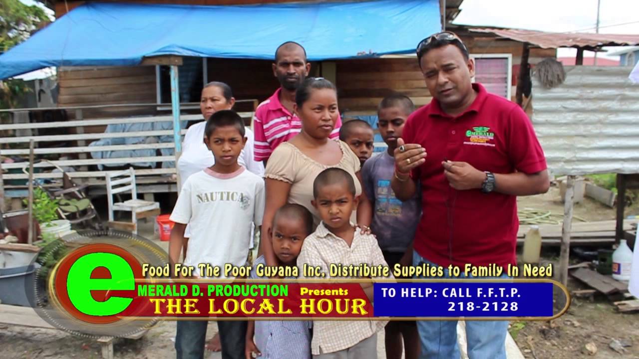 Food for the Poor Guyana Inc Helps Family In Need 2015 HD YouTube