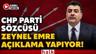 Chp Sözcüsü Zeynel Emre, Açıklama Yaptı 17 Nisan 2026