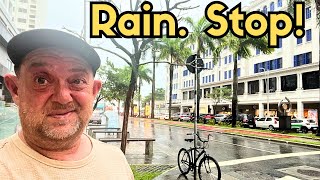 Rain, Broken Phone & an Admin Day in Santos 🇧🇷 | Real Backpacking