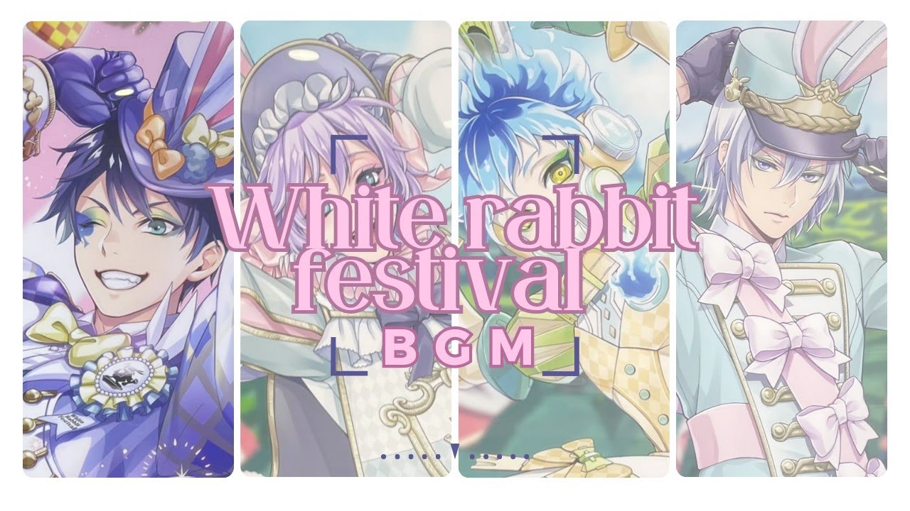 [BGM] White rabbit festival「薔薇の王国のホワイトラビット・フェス」🐇🌹[5分] Twisted ...