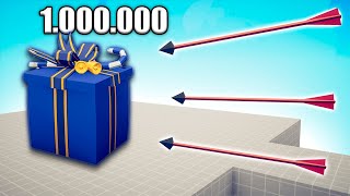 1.000.000 DAMAGE ARCHER vs PRESENT - TABS | Totally Accurate Battle Simulator 2024