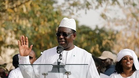 Présidentielle au Sénégal : Macky Sall est réélu dès le premier tour