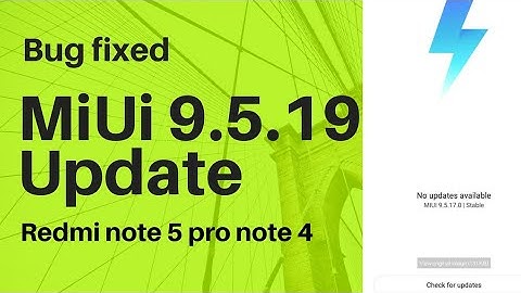 Miui 9.5.19.0 global Beta update | Redmi note 5 pro miui 9.5.19 update | miui 9.5.19 new