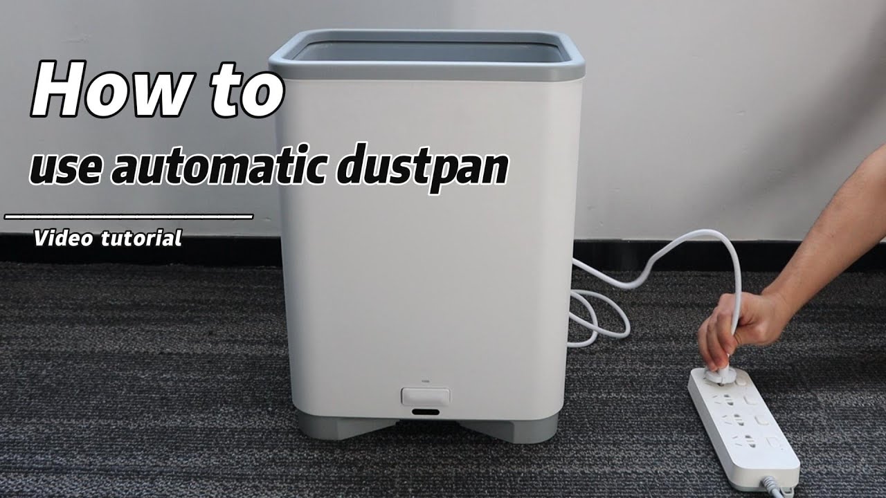 Timnbo Touchless Vacuum | How to use automatic dustpan touchless vacuum video tutorial