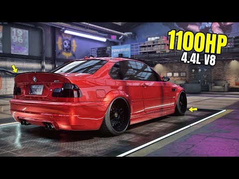 need-for-speed-heat-gameplay---1100hp-bmw-m3-e46-customization-|-max-build-400+