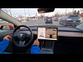 2021 Tesla Autopilot on City Road