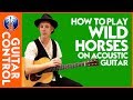 How to Play Wild Horses on Acoustic Guitar: Rolling Stones Lesson | Guitar Control