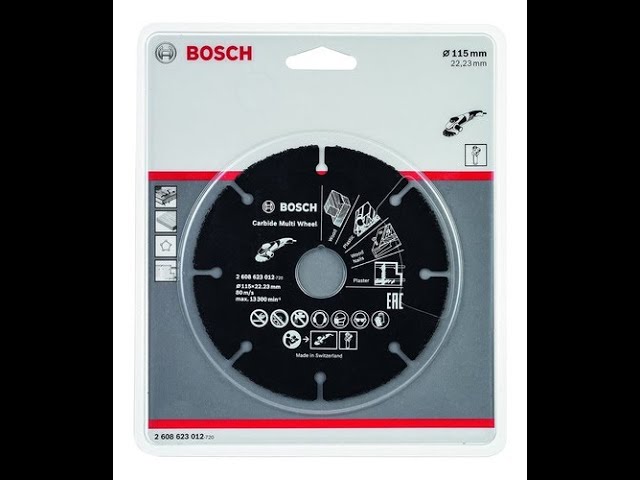 Disco Diamantado Para Metal Bosch Expert Wheel X-lock - JJ HERRERIA Y MAS 