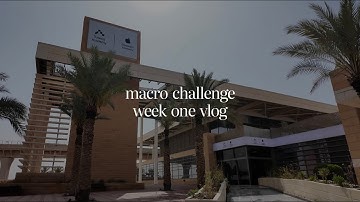 starting the macro challenge at the apple developer academy | week 1 vlog