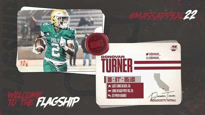 #MassAppeal22: DB Donovan Turner