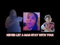 BLK WOMAN LETS A BLK MAN STAY WITH HER AND HER KIDS AND IT BACKFIRES!