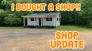 I BOUGHT A SHOP!! and a Harmon Garage update